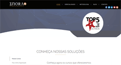 Desktop Screenshot of enora.com.br