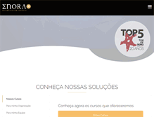 Tablet Screenshot of enora.com.br